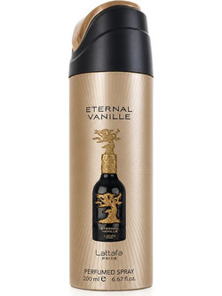 Lattafa Eternal Vanille Αποσμητικό Spray Χωρίς Αλουμίνιο 200ml
