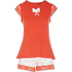 Gsecret Babydoll Καλοκαιρινό Κόκκινο Y1756-37294