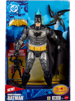 Mattel DC Crime Crusher Batman Φιγούρα Δράσης για 4+ Ετών 30cm