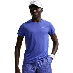 Nike Court Victory Dri-FIT Tennis Ανδρικό Αθλητικό T-Shirt Μωβ FZ6921-430