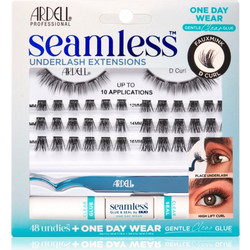 Ardell Seamless Kit Βλεφαρίδες Underlashes Σετ με Κόλλα D 48τμχ