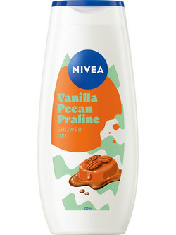 Nivea Vanilla Pecan Praline Αφρόλουτρο σε Gel 250ml
