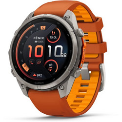 Garmin Fenix 9 Pro inReach 51mm AMOLED Sapphire Titanium Autumn Orange / Spark Orange