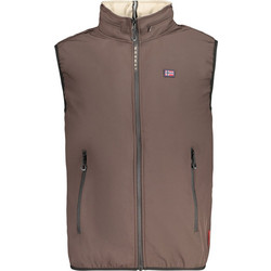 Norway Αμάνικο Ανδρικό Μπουφάν Puffer Καφέ 849140