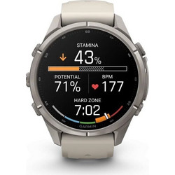 Garmin Fenix 9 Pro inReach 43mm AMOLED Sapphire Titanium Fog Grey / Dark Sandstone