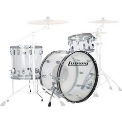Ludwig Vistalite ProBeat Clear
