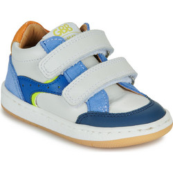 GBB Aurel Παιδικά Sneakers Μποτάκια Λευκά Μπλε AN204-12