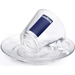 Lavazza Φλιτζάνι Espresso Γυάλινο Διαφανές 75ml LVZSPGLCPP