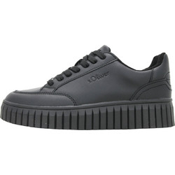 S.Oliver Constel Γυναικεία Sneakers Flatforms Μαύρα 2177876-9999