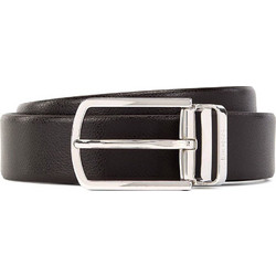 Hugo Boss Ανδρική Ζώνη Δερμάτινη Μαύρη Σοκολατί 50471270-002