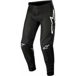 Alpinestars Racer Tech Graphite Ανδρικό Παντελόνι Μηχανής Καλοκαιρινό Μαύρο Λευκό