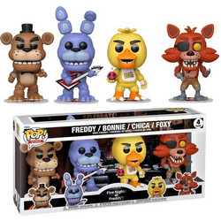 Funko Pop! Games Five Nights At Freddy's 4-Pack Freddy / Bonnie / Chica / Foxy