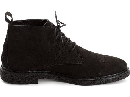 Marco Tozzi Ανδρικά Μποτάκια Suede Μαύρα 2-15107-47-001