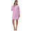 PNN Nightwear Teddy Bear Νυχτικό Εγκυμοσύνης Βαμβακερό Χειμωνιάτικο Λιλά 1251-0357