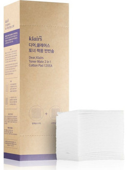 Klairs Supple Preparation Mate Cotton Μαντηλάκια Ντεμακιγιάζ 120τμχ