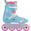 Micro Cosmo ID TG Inline Αυξομειούμενα Rollers Ενηλίκων Μπλε Ροζ CIS-TG-BLPK