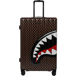 Sprayground Sharks In Paris CL339 Βαλίτσα Μεγάλη 75.4x47x27.9cm με 4 Ρόδες Καφέ