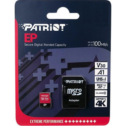 Patriot EP Series microSDXC 512GB Class 10 U3 V30 UHS-I A1 + Adapter