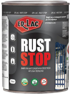 ER-LAC Rust Stop Silicon Βερνίκι Μετάλλου Gloss 2.5lt