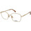 Max Mara MM5246 032 Γυναικείος Σκελετός Γυαλιών Οράσεως Μεταλλικός Χρυσός