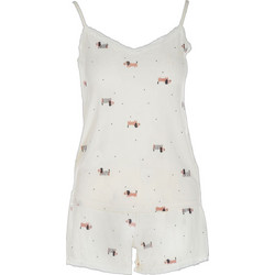 Gsecret Babydoll Καλοκαιρινό Εκρού F517490-37149