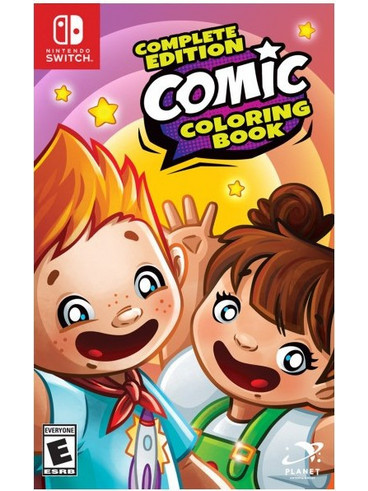 Comic Coloring Book Complete Edition Nintendo Switch