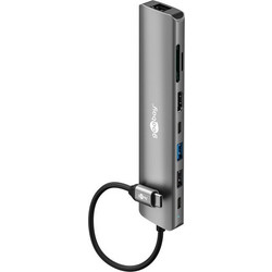 Goobay 79148 USB-C Docking Station με HDMI Ethernet