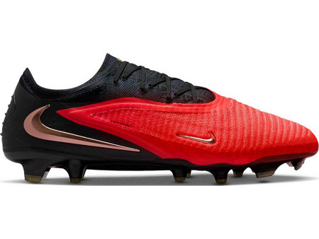 Nike Phantom 6 Low Elite FG HJ2146-600 Ποδοσφαιρικά Παπούτσια με Τάπες Μαύρα Κόκκινα