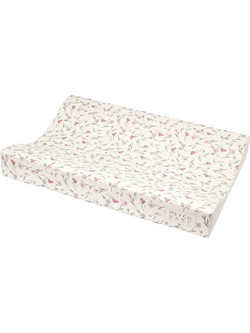 Meyco Baby Flower Μαλακή Αλλαξιέρα Μωρού Πλαστική 70x50cm Μπεζ