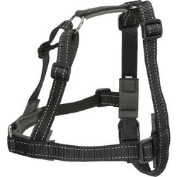 Trixie Lead & Walk Σαμαράκι Σκύλου Ιμάντας Anti-Pull Μαύρο S / M
