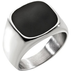 Breil Emblems Ανδρικό Δαχτυλίδι Σεβαλιέ από Ατσάλι TJ3856