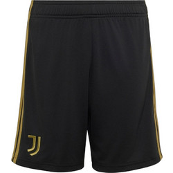 Adidas Juventus Αθλητικό Παιδικό Σορτς Μαύρο Χρυσό KB8832