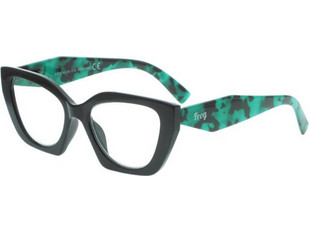 Frog Optical F382 Γυναικείος Σκελετός Γυαλιών Οράσεως +2.00 Κοκάλινος Πράσινος