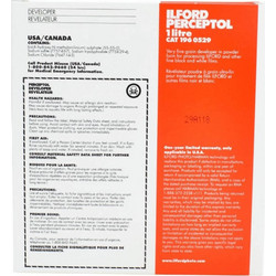 Ilford Developer Film PERCEPTOL Powder 1Litre