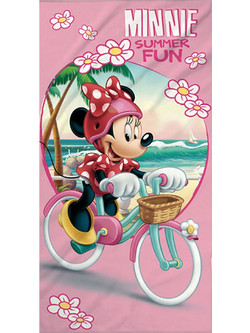 Minnie Παιδική Πετσέτα Θαλάσσης Microfiber Ροζ 70x140cm 42-3252
