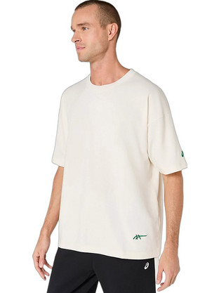 ASICS Ανδρικό Αθλητικό T-Shirt Μπεζ 2033C004-110