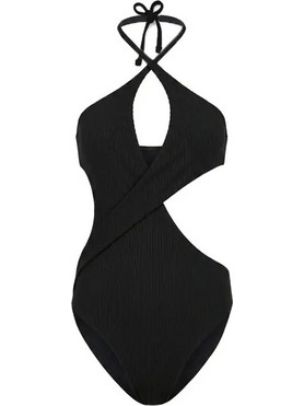 Emporio Armani Ολόσωμο Μαγιό Μονοκίνι Μαύρο EW003274AF20238-UC001