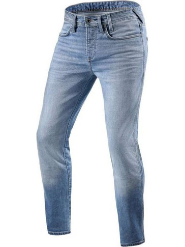 Rev'IT Piston 3 SK Ανδρικό Παντελόνι Μηχανής Cordura Jean Καλοκαιρινό Γαλάζιο