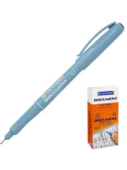 Centropen Document Στυλό 0.3mm Μαύρο