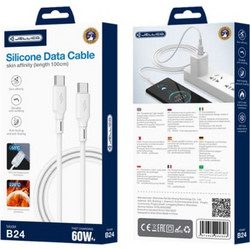 Jellico B24 USB-C to USB-C 60W 1m White