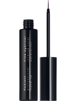 Radiant Fine 12 Burgundy Αδιάβροχο Πινέλο Eyeliner 5ml
