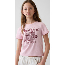 Gap Παιδικό T-Shirt Κοντομάνικο Ροζ 900814003