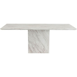 Kare Design Τραπέζι Τραπεζαρίας Artistico Μαρμάρινο KA-87747
