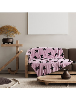 Das Home Ριχτάρι Πολυθρόνας 130x170 Fleece 1382 Lilac