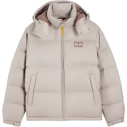 Tommy Jeans Ανδρικό Μπουφάν Χειμωνιάτικο Puffer Μπεζ DM0DM22036-PKE