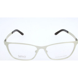 Safilo SA 6035 CGS Ανδρικός Σκελετός Γυαλιών Οράσεως Μεταλλικός Ασημί