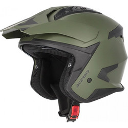 Acerbis Aria Evo Military Green Κράνος Μηχανής Jet