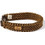 Unicord Knitted Braid Κολάρο Σκύλου Σοκολατί 37-43cm 262-674