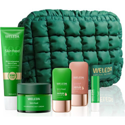 Weleda Skin Food 100 Years Cream 100ml + Day Cream 40ml + Drops Skin Food Glow Serum 30ml + Drops Sunkissed Bronzing Serum 30ml + Lip Balm 4.8gr