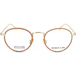 Derek Lam DL284 TAN Γυναικείος Σκελετός Γυαλιών Οράσεως Μεταλλικός Χρυσός